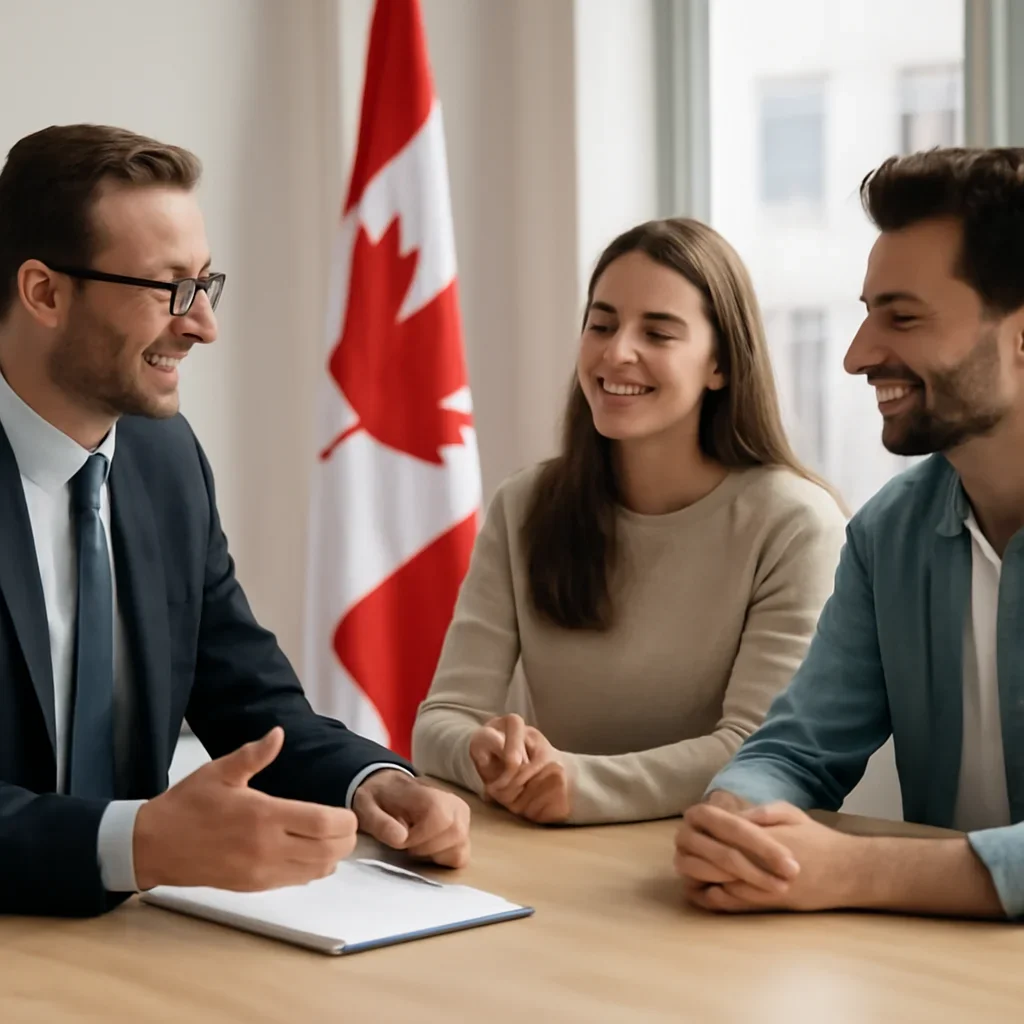 Discussing a Canadian move with the TMC planning team