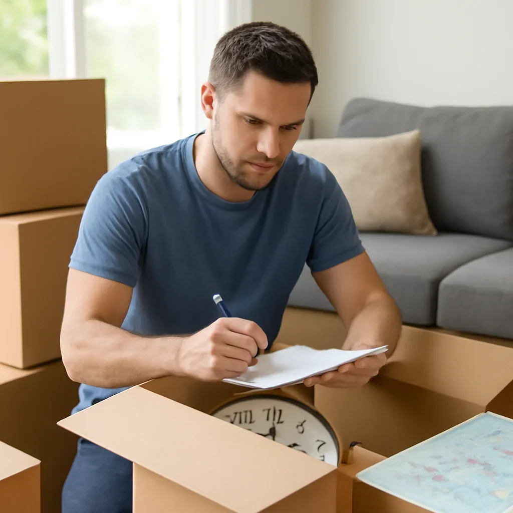Comparing moving quotes using consistent route and service details