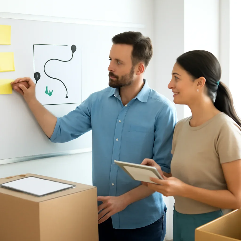Planning and coordination for instant moving quotes
