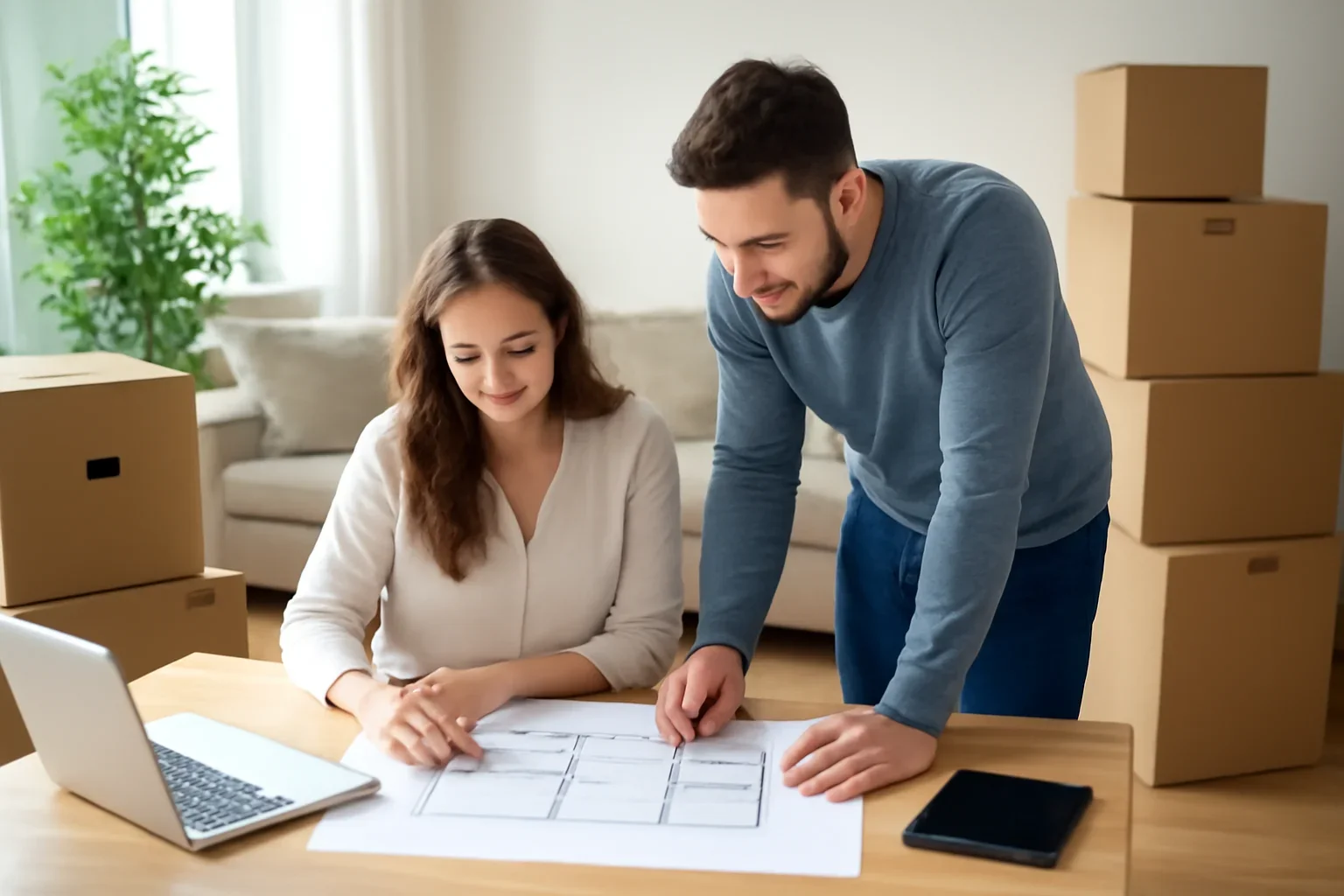 Residential Moving planning scene for TMC