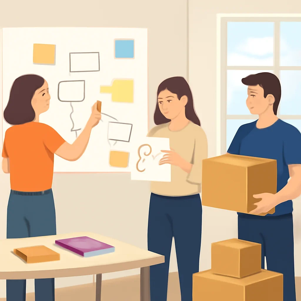 Planning and coordination for student moving