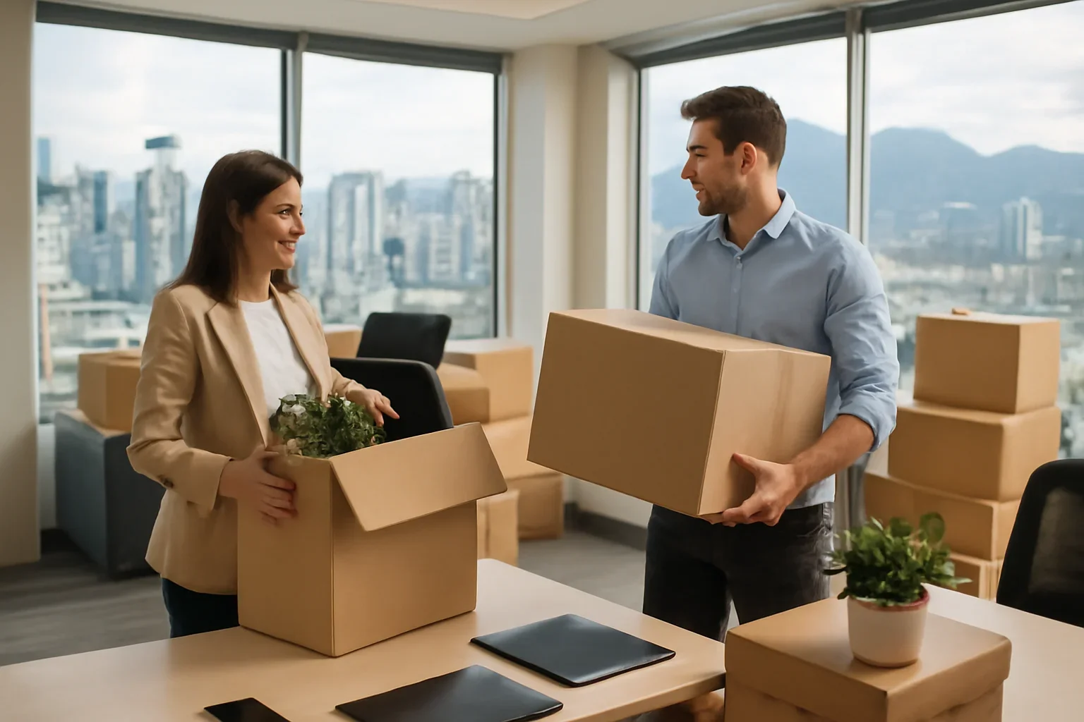 Office Moving in Vancouver planning scene
