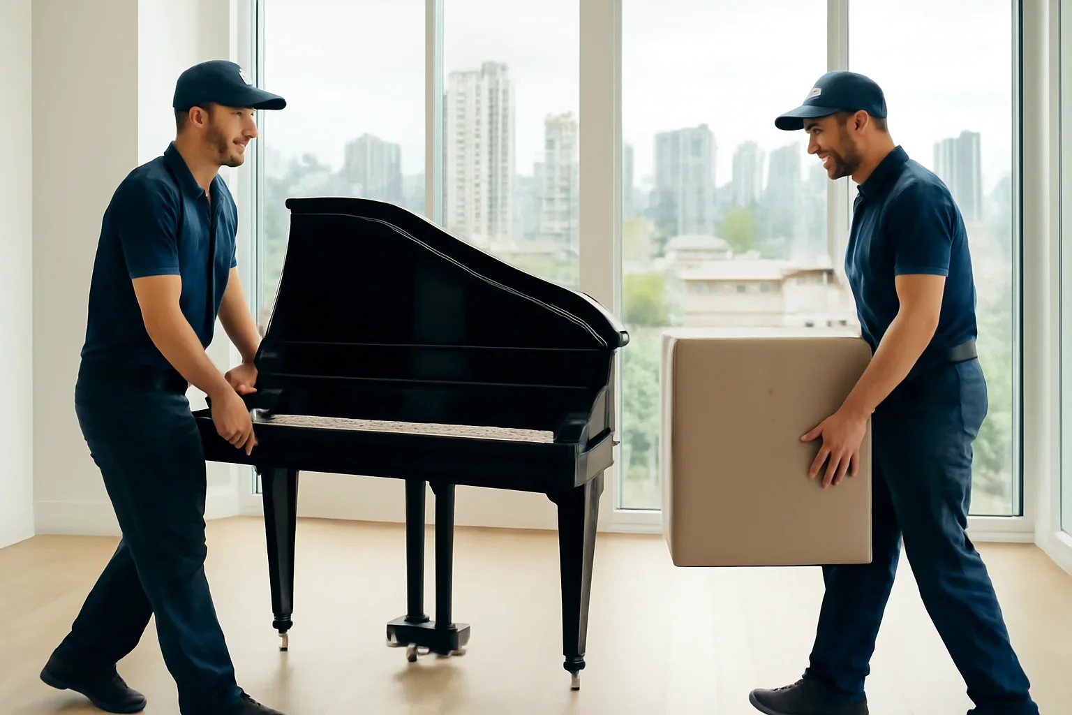 Piano & Specialty Item Moving in Vancouver planning scene