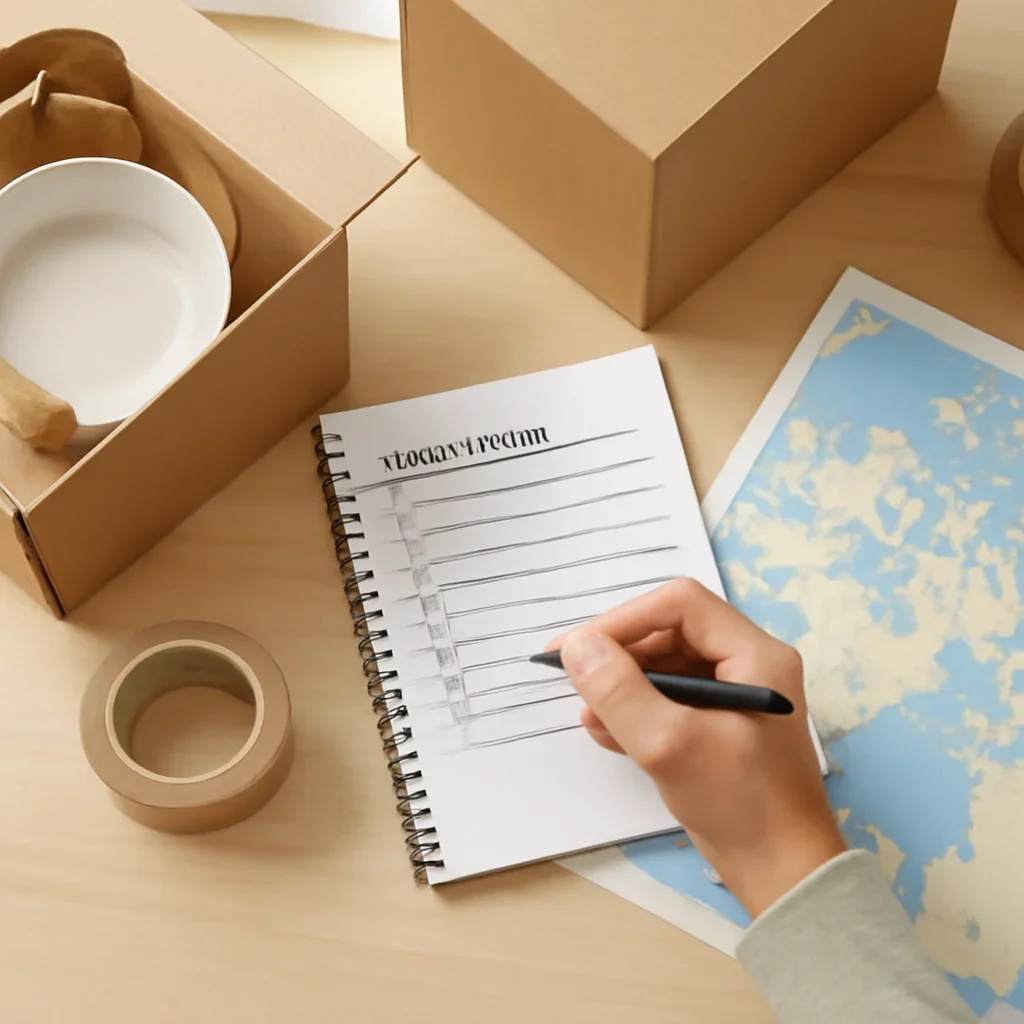 Packing and route planning materials for a Nunavut move