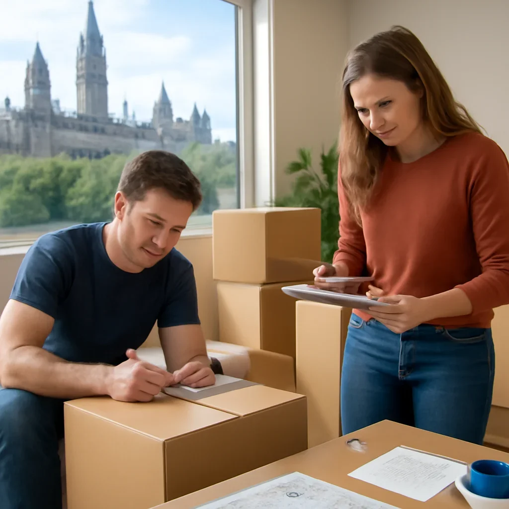 Preparation and packing support for long-distance moving in ottawa