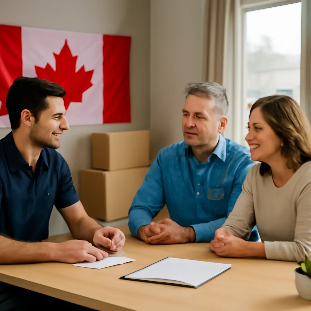 Customer comparing moving services for an Etobicoke relocation
