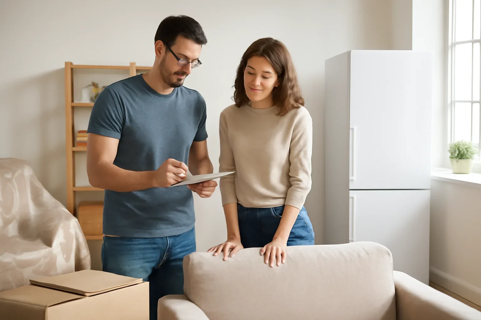 Furniture & Appliance Moving planning scene for TMC