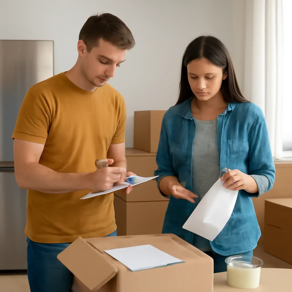Supporting move preparation for furniture & appliance moving