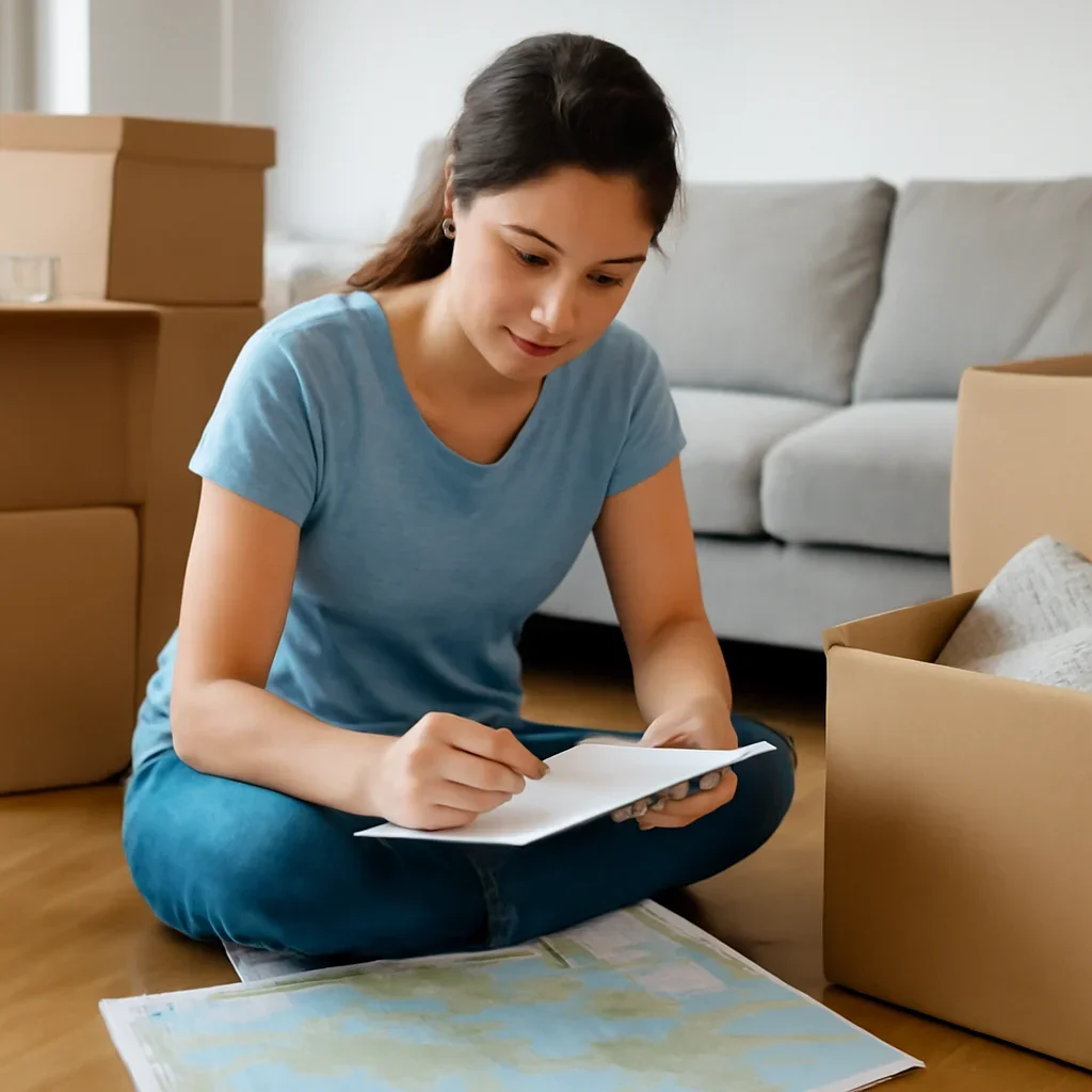 Supporting move preparation for last-minute moving