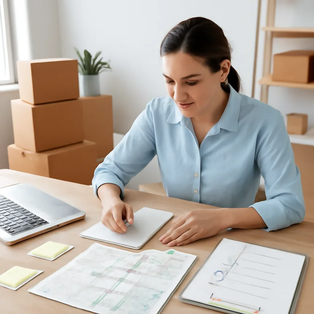 Planning and coordination for moving & storage
