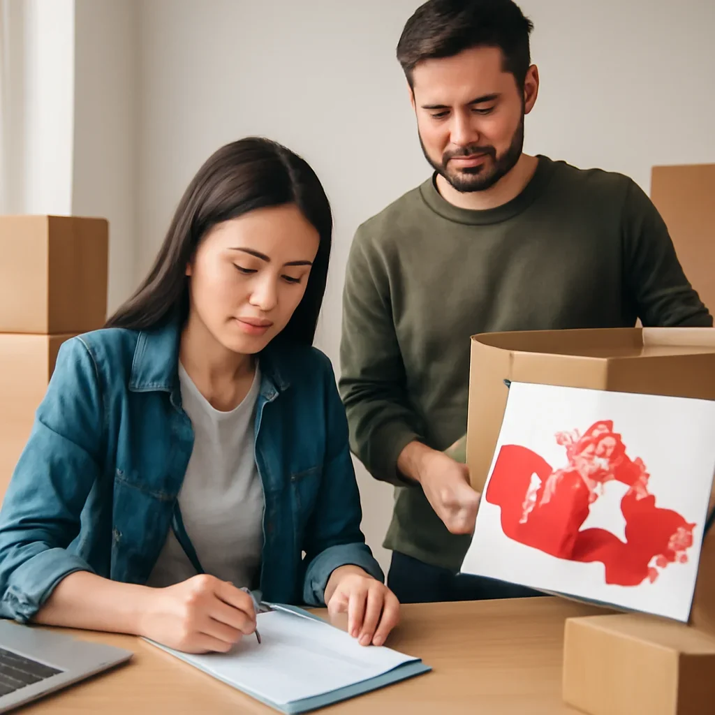 Supporting move preparation for moving to canada