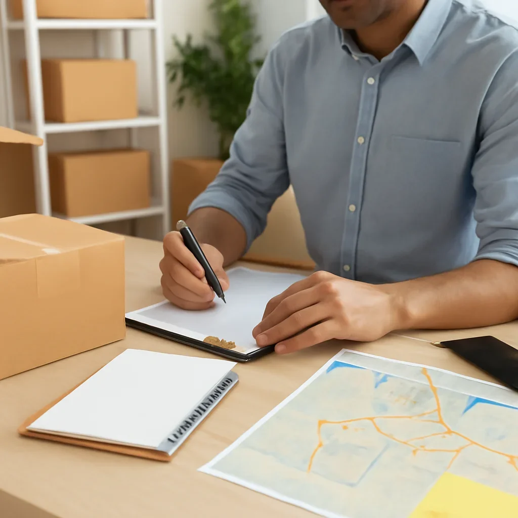 Planning and coordination for packing services