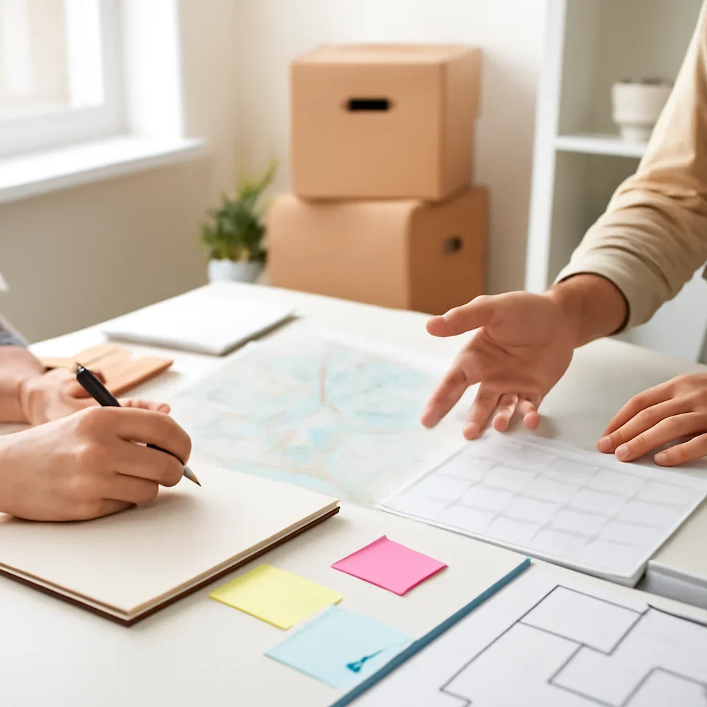 Planning and coordination for small moves